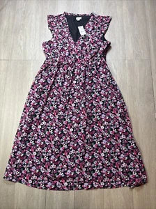 J.Crew Floral Maxi Dress Women’s 8 Lined Colorful Vibrant Summer Fall New NWT - Picture 1 of 9