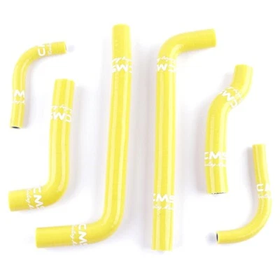 Yellow Silicone Radiator Hose Kit For 1999-2006 GAS GAS EC125 EC200 EC250 EC300 - Image 1 of 4