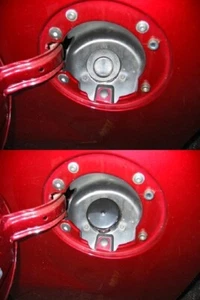 ERGO GM TAPA DE GASOLINA CUBIERTA ANTIPOLVO 2017-2025 CHEVROLET BUICK GMC CORVETTE COMBUSTIBLE SIN TAPA - Imagen 1 de 5