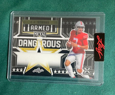 C J STROUD LEAF METAL PRE-PRODUCTION 1/1 UNSIGNED PROOF ARMED AND DANGEROUS