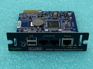 APC Schneider Electric AP9631 Smart Slot Network Management Card 2 | O370 - Photo 1/10