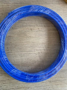 NTM06/040B Tubo flessibile in nylon tubo linea aria blu metrico 6mmx4mm 30M - Foto 1 di 2