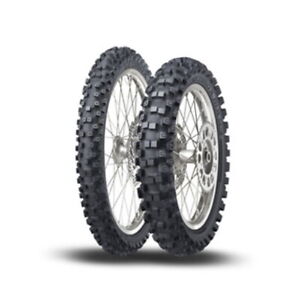 Dunlop 110/90-19 62M Geomax MX53 Motocross Rear Tyre Tubed
