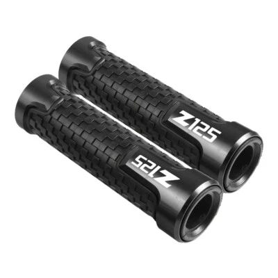Black motorcycle Handle Bar Grip Handlebar For Kawasaki Z125 Pro 2015 2016 -2023 - Image 1 of 3