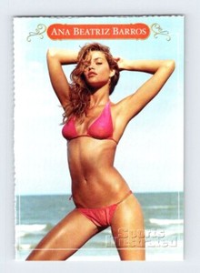 ANA BEATRIZ BARROS Sports Illustrated Swimsuit Model Card Magazine Clipping M17