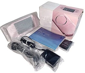 PSP Blossom Pink 3000 ZP Video Console Sony PlayStation Portable Excellent