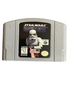 Star Wars: Shadows of the Empire (Nintendo 64, 1996) Authentic & Tested - Picture 1 of 2