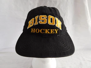 Vintage Bison Hockey Baseball Cap Hat Strapback NDSU North Dakota Manitoba ? - Picture 1 of 4