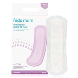 Frida Mom Postpartum Maternity Catch-All Pads for Maximum Absorbency - 18 ct - Picture 1 of 9