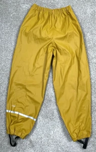 CeLaVi Rain Pants Yellow 10 Years 140cm Waterproof Windproof - Picture 1 of 8