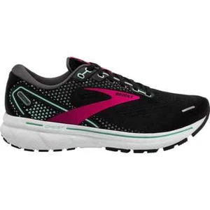 Brooks Ghost 14 Running Shoes Womens Neutral Ladies Run Gym Trainers Black UK 8 - Picture 1 of 3