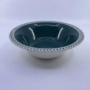 Harkerware Harker Pottery Corinthian Dark Teal Green 9" Serving Bowl - Picture 1 of 6