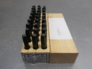 1 Set of NEW! Young Bros. 1/8" Heavy Duty Steel Letter Stamps A-Z 03273/698690 - Picture 1 of 3