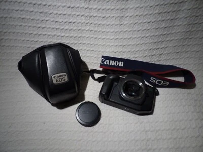 Canon EOS 600 35mm Film SLR Camera Body & Case — 第 1/4 张图片