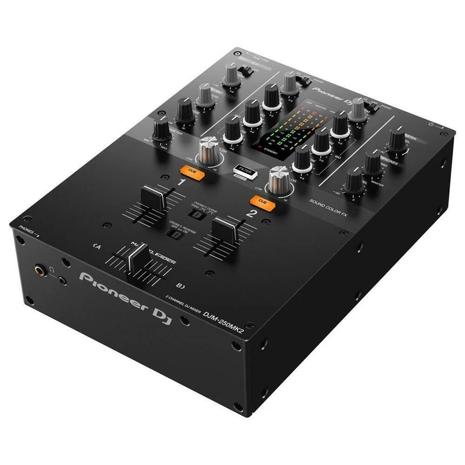 Pioneer DJM-250MK2 2 Canali Audio Mixer - Nero
