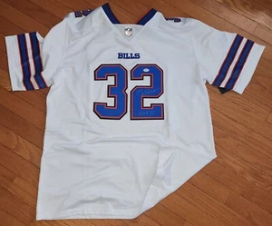 OJ SIMPSON 'BUFFALO BILLS' NFL RB HOF 1985 SIGNIERTES WEISSES TRIKOT * PSA 3T35279 - Bild 1 von 5