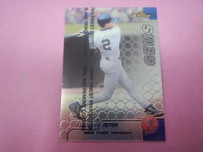 1999 Topps Finest Gems Derek Jeter #115 - Image 1 of 4