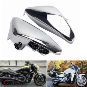 Side Battery Covers For Suzuki Boulevard M109R Intruder M1800R VZR1800 2006-2022 - Picture 1 of 9