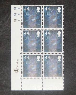 GB - WALES  2006  44p Daffodil definitive Plate blk of 6  SG W103 MNH SALe 6x+++ - Image 1 of 2