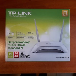 Router Wi-Fi N LTE TP-Link TL-MR3420 USB 3G/4G 2 anteny - Zdjęcie 1 z 6
