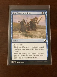 Magic the Gathering Adventures in Forgotten Realms You Come to a River - Picture 1 of 2