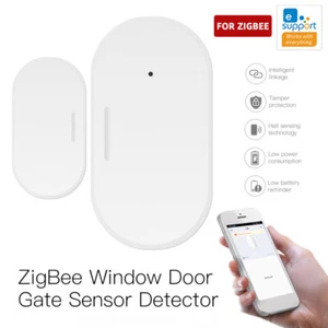 ZigBee Smart Window Door Gate Sensor Detector Security Alarm for Alexa Google - Picture 1 of 14