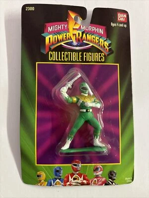 Figura Coleccionable Mighty Morphin Power Rangers Green Ranger 1993 Paquete Cardado Foto 1 de 3
