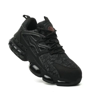 Indestructible Safety Work Shoes Steel Toe Breathable Work shoes Mens' Sneakers - Picture 1 of 27