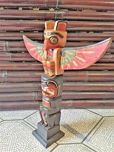 Tótemfahl 40 cm, estaca de escudo, estaca de átem, estaca de tótem, arte moderno, nuevo - Imagen 1 de 8