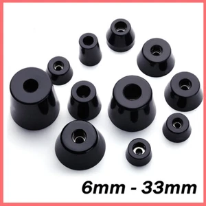 Füße für Lautsprecher, Gummi, Schwarz, Boxen Füsse , Gummifüße, Gummifüsse - Picture 1 of 14