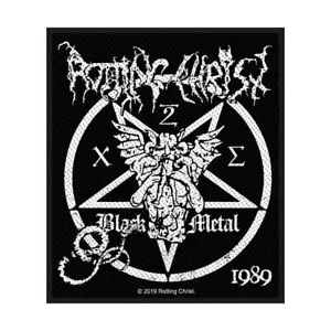ROTTING CHRIST black metal 2019 WOVEN SEW ON PATCH official merchandise - Picture 1 of 3