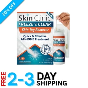 Trusted Cryogenic Skin Tag Remover - 8 applicatori e pinzette di precisione inclusi - Foto 1 di 9