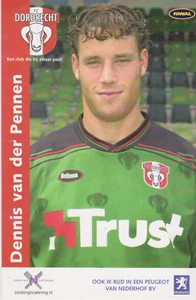 AUTOGRAMMKARTE / AUTOGRAPHCARD Dennis van der Pennen FC Dordrecht 2003/2004 - Imagen 1 de 1