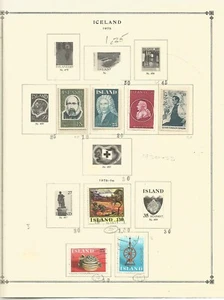 ICELAND - 1975 Onward, 184 Different Stamps - Picture 1 of 8