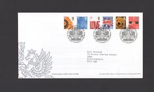 RARE!  2005  SMILERS  FDC  addressed  to ERIC BRISTOW MBE DARTS  -  PERFECT - Picture 1 of 1