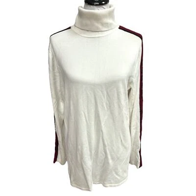 Suéter Harley Davison Cuello Alto Crema Talla 1W De Colección Foto 1 de 4