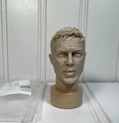 1:6 Tom Hardy Cabeza Escultura "Sin Pintar" Para 12" Veneno, Guerrero, Mad Max ¡Vendedor de EE. UU.! Foto 1 de 4