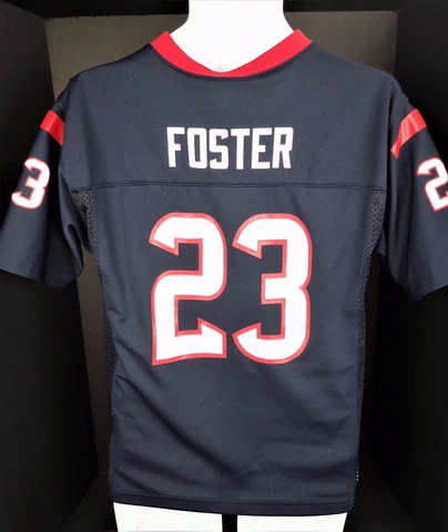 Youth Large Houston Texans TX #23 Arian Foster NFL  Football Jersey Cover