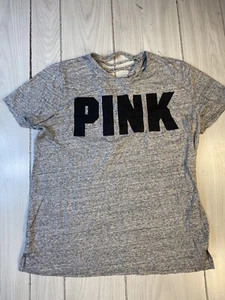 PINk Victoria’s Secrets long tee Gray size Large - Picture 1 of 5