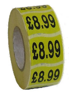 £8,99 KLEBEETIKETTEN (35 MM X 28 MM) 1000 PRO ROLLE - Bild 1 von 1