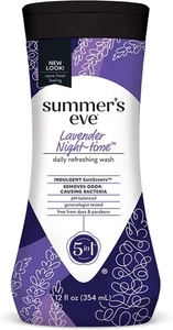 Summer's Eve lavanda noche lavado femenino 12 fl oz para piel delicada - Imagen 1 de 14