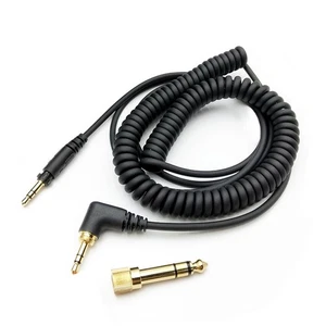 Headphones Cable 3.5mm Plug & 6.35mm Adapter For Panasonic Technics EAH-DJ1200 - Picture 1 of 5