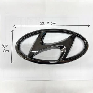 Genuine front grille H emblem 86300N9100 for 2022-2024 Hyundai Tucson - Picture 1 of 6