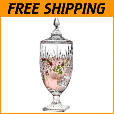 Dispensador de bebidas cristal sem chumbo - 1 galão de capacidade para monitores impressionantes - Imagem 1 de 4