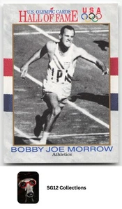 1991 Impel U.S. Olympic Hall of Fame #43 Bobby Joe Morrow USA - Picture 1 of 2
