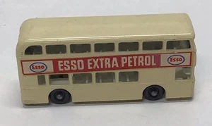 ESSO EXTRA PETROL Matchbox Lesney DAIMLER BUS No. 74 Vintage Cream - Picture 1 of 10