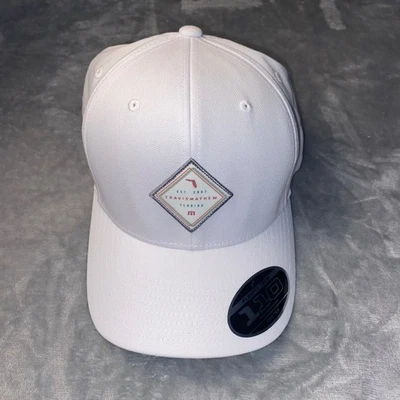 Gorra de béisbol de golf Travis Mathew blanca Florida Flexfit 110 Snapback nueva con etiquetas Foto 1 de 4