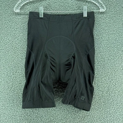 Pantalones cortos de ciclismo Bontrager para mujer pequeños negros acolchados Foto 1 de 4