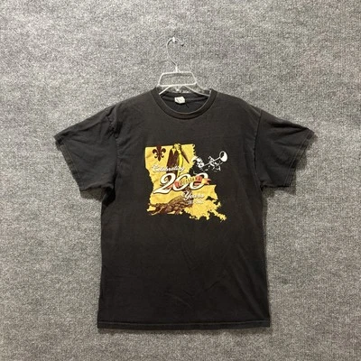 Camiseta Negra Vintage Años 00 Cerebrando 200 Años Música Louisiana Talla Grande L Foto 1 de 4