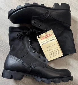 Neu RO Search Kampfstiefel Spike Schutz heißes Wetter schwarz Gr. 10.5R, 1991 - Bild 1 von 5